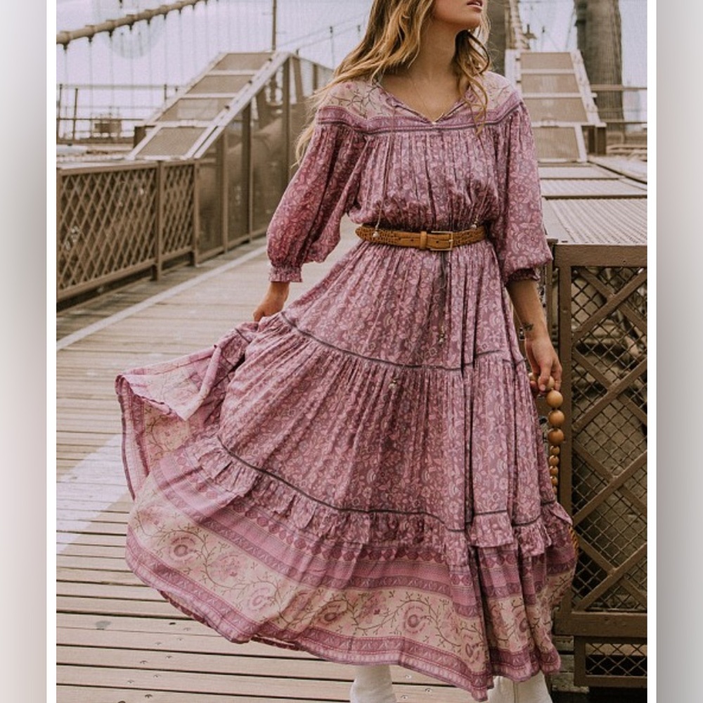 Spell and the Gypsy Dahlia Gown Mulberry